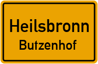 Straßenverzeichnis Heilsbronn Butzenhof