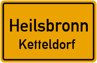 Ketteldorfer Alleeweg in HeilsbronnKetteldorf