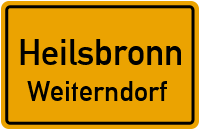 Unterer Klosterweg in HeilsbronnWeiterndorf