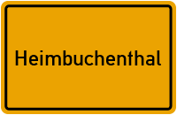 Heimbuchenthal in Bayern