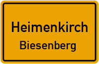 Straßen in Heimenkirch Biesenberg