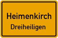 Straßen in Heimenkirch Dreiheiligen