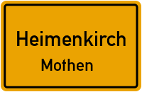 Straßen in Heimenkirch Mothen