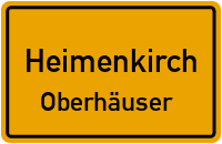 Straßen in Heimenkirch Oberhäuser