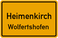 Straßenverzeichnis Heimenkirch Wolfertshofen