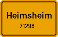 71296 Heimsheim
