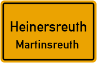 Cottenbacher Straße in HeinersreuthMartinsreuth