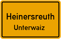 Unterkonnerreuther Straße in HeinersreuthUnterwaiz