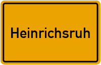 Heinrichsruh in Mecklenburg-Vorpommern