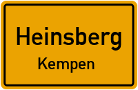 Hochbrücker Straße in HeinsbergKempen
