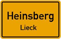Am Rittersitz in HeinsbergLieck