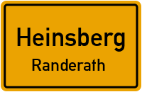 Diebsweg in HeinsbergRanderath