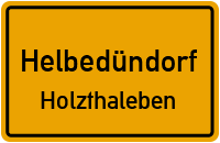 Urbacher Weg in HelbedündorfHolzthaleben