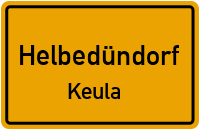 Burgstraße in HelbedündorfKeula