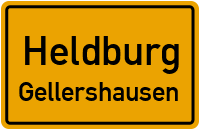 Heldburger Straße in HeldburgGellershausen