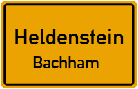 Bachham in 84431 Heldenstein (Bachham)