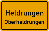 Hauptstraße in HeldrungenOberheldrungen