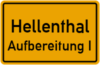 Straßen in Hellenthal Aufbereitung I