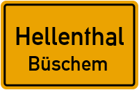 Straßen in Hellenthal Büschem