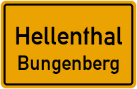 Straßen in Hellenthal Bungenberg