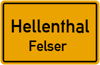 Straßen in Hellenthal Felser
