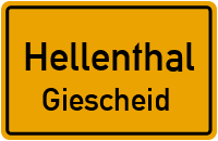 Straßen in Hellenthal Giescheid
