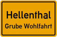Straßenverzeichnis Hellenthal Grube Wohlfahrt