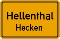 Straßen in Hellenthal Hecken
