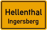 Straßen in Hellenthal Ingersberg