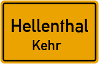 Straßen in Hellenthal Kehr