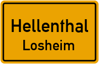 Hallschlager Straße in HellenthalLosheim