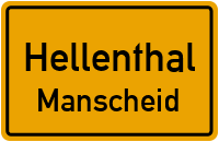 Straßen in Hellenthal Manscheid
