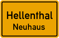 Straßen in Hellenthal Neuhaus