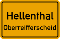 Straßenverzeichnis Hellenthal Oberreifferscheid