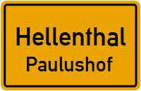 Straßen in Hellenthal Paulushof