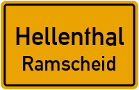 Hochstraße in HellenthalRamscheid