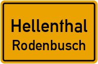 Straßen in Hellenthal Rodenbusch