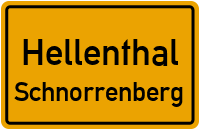 Straßen in Hellenthal Schnorrenberg