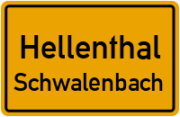 Straßenverzeichnis Hellenthal Schwalenbach