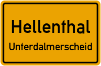 Straßenverzeichnis Hellenthal Unterdalmerscheid