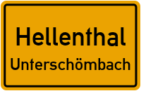 Straßen in Hellenthal Unterschömbach