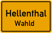 Straßen in Hellenthal Wahld