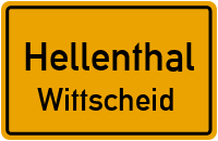 Straßen in Hellenthal Wittscheid