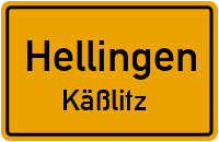 Käßlitzer Dorfstraße in HellingenKäßlitz