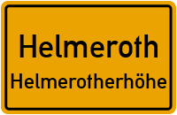 Höhenstraße in HelmerothHelmerotherhöhe