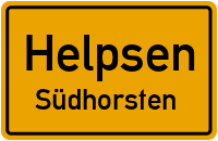 Wiesenstraße in HelpsenSüdhorsten