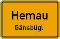 Straßenverzeichnis Hemau Gänsbügl