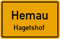 Straßenverzeichnis Hemau Hagetshof