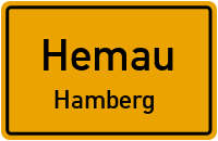 Straßenverzeichnis Hemau Hamberg