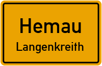 Tangrintelstraße in HemauLangenkreith